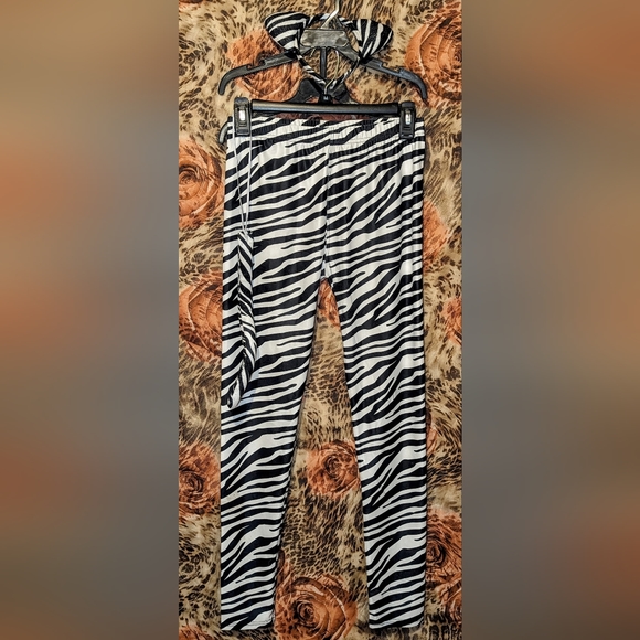 Zebra costume including all accessories. Like New. OS - Picture 6 of 8